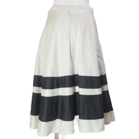 エムズグレイシー M'S GRACY フレアスカート LU-727381 ひざ丈 バイ