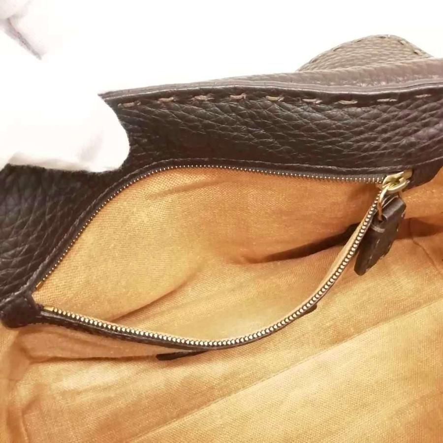 FENDI（フェンディ） セレリア ミニ リンダ ハンドバッグ レザー