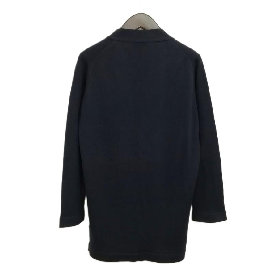 JOHN SMEDLEY ボタンレス カーディガン 黒 S ジョンスメドレー ジョンスメドレー JOHN SMEDLEY ノーカラー ボタンレス ニット