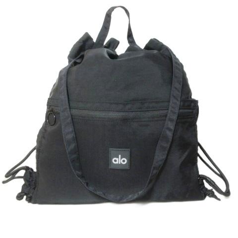 アローヨガ alo Yoga ナップサックバッグ リュックサック ナイロン