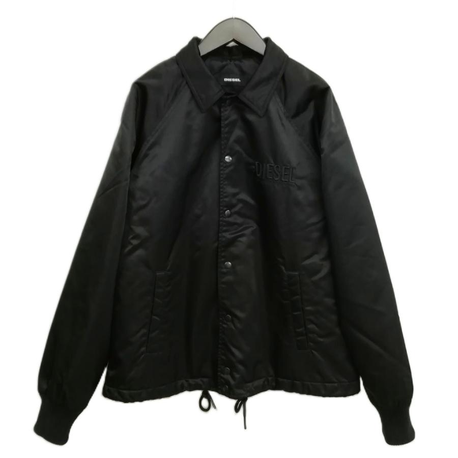 DIESEL（ディーゼル） ロゴ刺繍 コーチジャケット ブルゾン