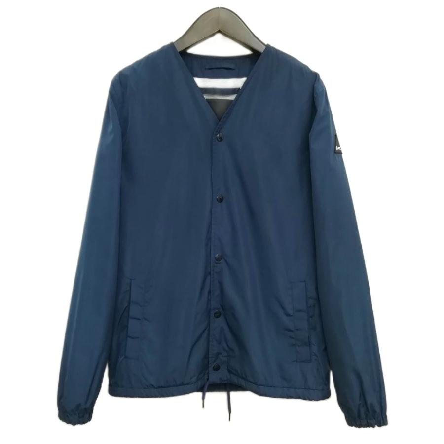 美 デンハム　ワーク　ジャケット　ネイビー　DENHAM コットン　ナイロン　L 中古・古着通販】Denham (デンハム) ナイロンコーチジャケット