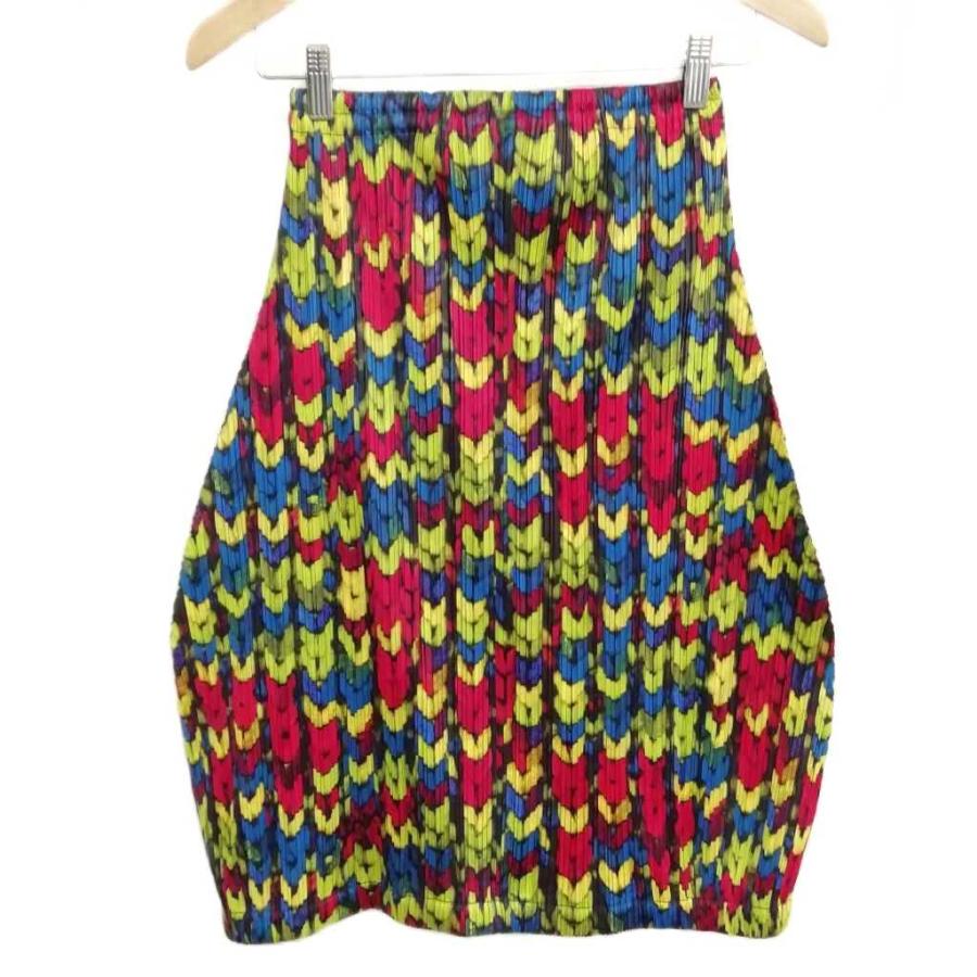 プリーツプリーズ PLEATS PLEASE イッセイミヤケ PP14-JG449 プリント 