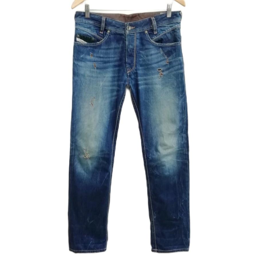 DIESEL（ディーゼル） DIESEL IAKOP スリム テーパード デニムパンツ 