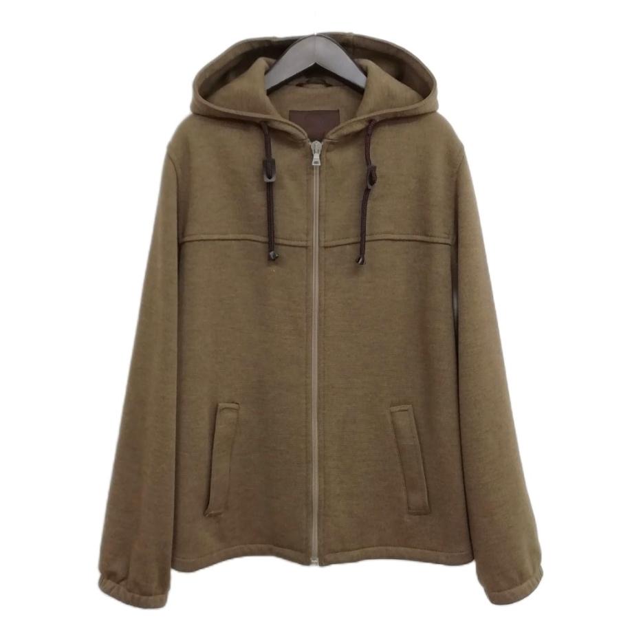 PRADA ニットアウター PRADA（プラダ） ニット ジャージー ジップアップ パーカー ジャケット