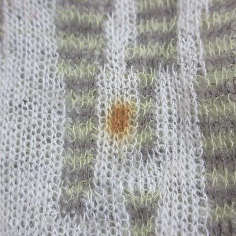 エムアンドキョウコ M.&KYOKO ニットスカート ティアード フレア ひざ