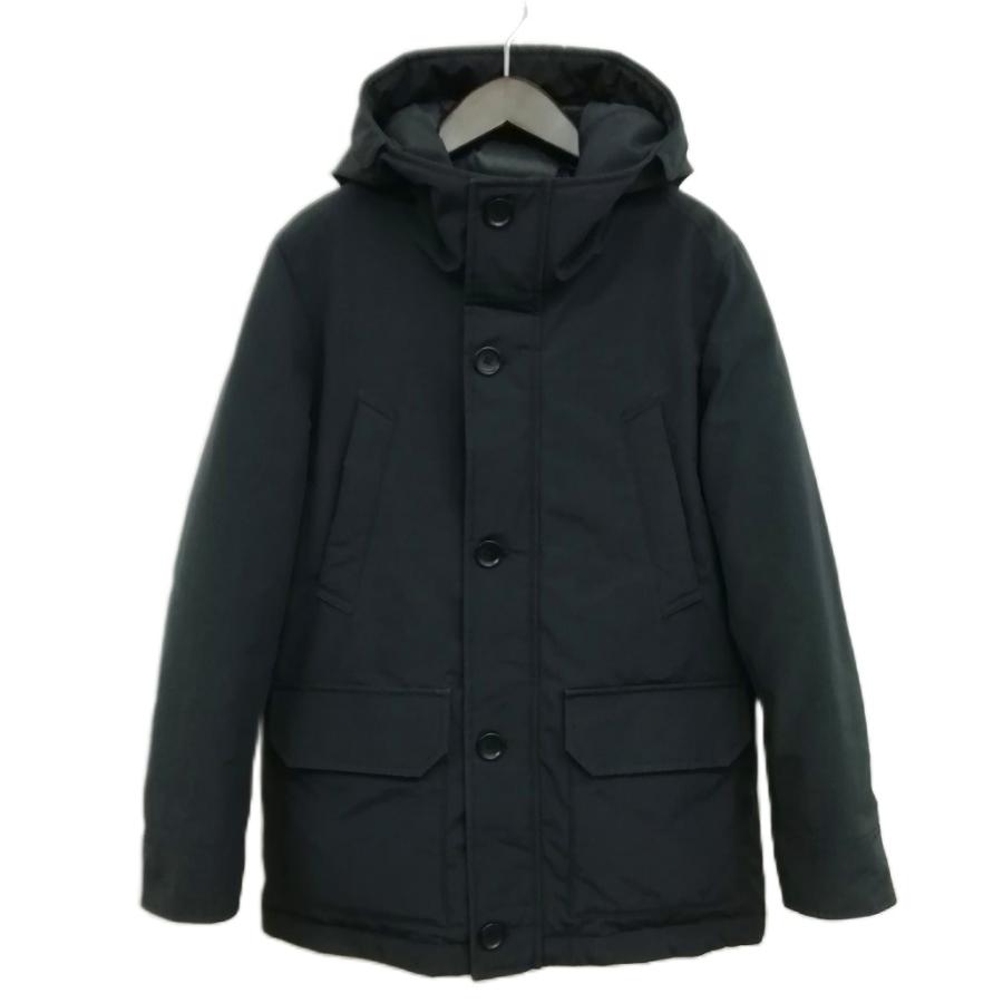 【美品】UNIQLO ノンキルトダウンジャケット　メンズ　S ユニクロ公式 | ノンキルトダウンジャケット(メンズ)