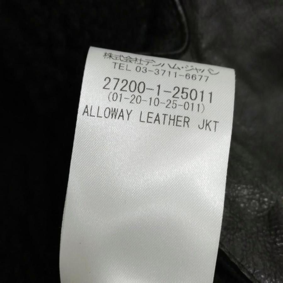 デンハム DENHAM 20AW ALLOWAY LEATHER JKT ムートン ジャケット