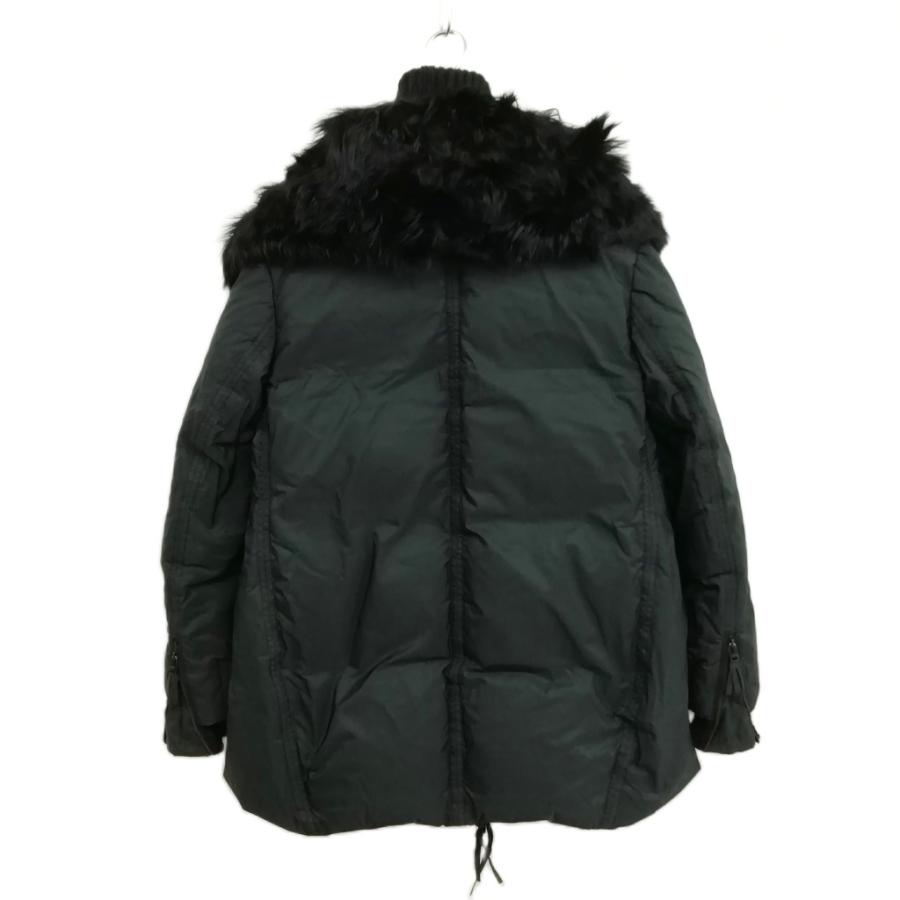 【ERMANNO SCERVINO】エルマンノシェルビーノ ナイロン コート 黒 ERMANNO SCERVINO(エルマノシェルビーノ ) コート(レディース