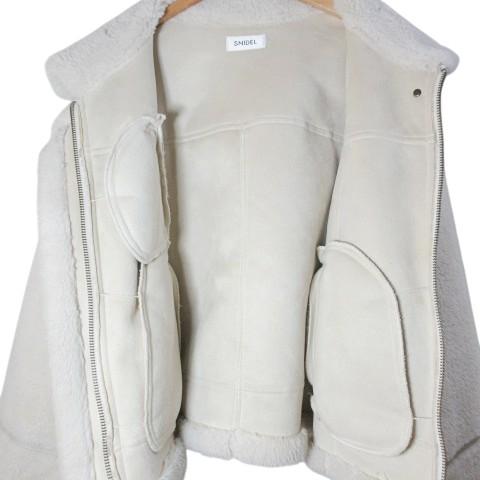 SNIDEL（スナイデル） 20AW エコファーブルゾン ボンバージャケット 