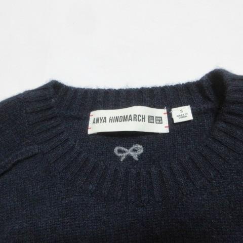 ユニクロ（UNIQLO） アニヤハインドマーチ 24AW カシミヤクルーネック