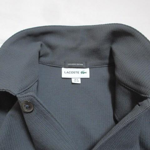 【美品/日本製】ラコステ エクスクルーシブエディション ポロシャツ 紺 L相当 LACOSTE（ラコステ） エクスクルーシブエディション シャツ SH011J