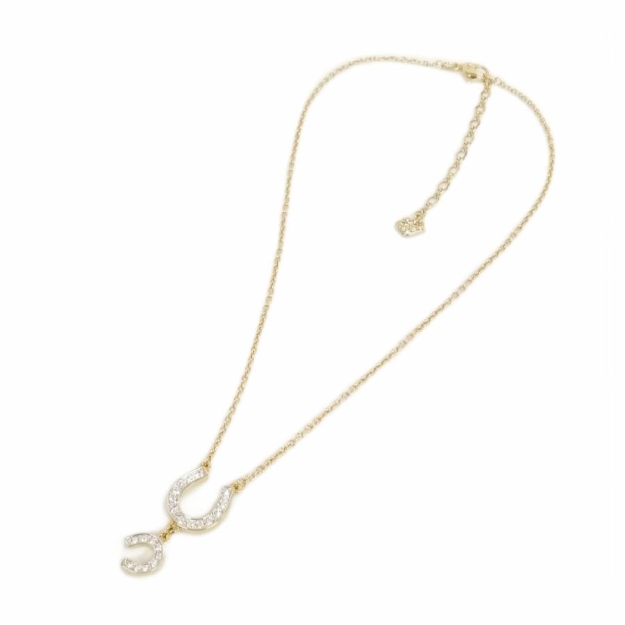 スワロフスキー SWAROVSKI 馬蹄 ホースシュー ペンダント ネックレス