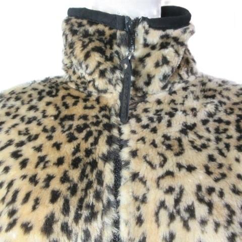 ANNA SUI（アナスイ） ボアジャケット エコファー ブルゾン レオパード 