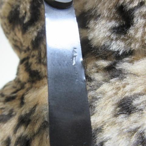 ANNA SUI（アナスイ） ボアジャケット エコファー ブルゾン レオパード 