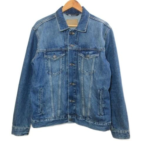 ZARA（ザラ） デニムジャケット Gジャン ジージャン ダメージ加工 L