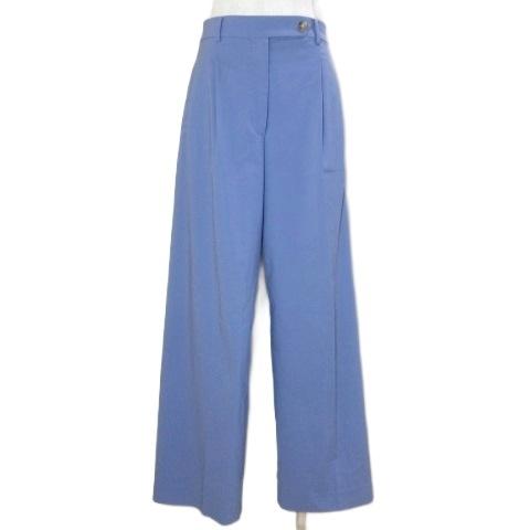 プラステ PLST 23SS ハイストレッチリネンミックスタックワイドパンツ