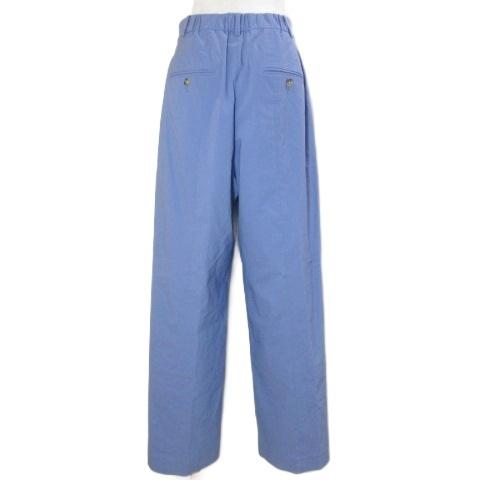 プラステ PLST 23SS ハイストレッチリネンミックスタックワイドパンツ