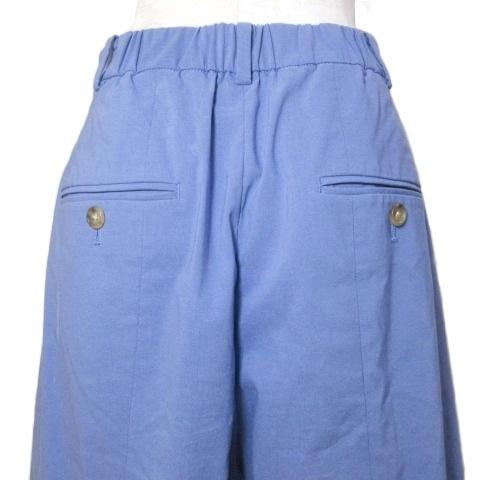 プラステ PLST 23SS ハイストレッチリネンミックスタックワイドパンツ
