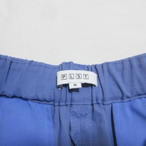 プラステ PLST 23SS ハイストレッチリネンミックスタックワイドパンツ