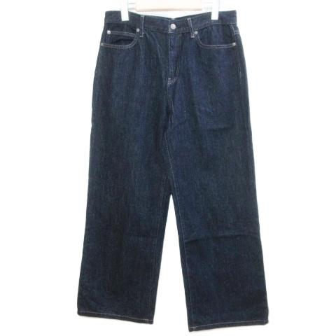 ユニクロ（UNIQLO） 美品 ワイドストレートジーンズ 25SS 221-474934