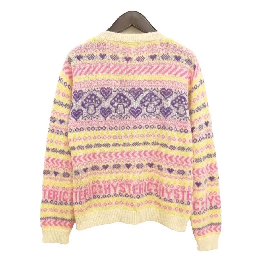 ヒステリックグラマー HYSTERIC GLAMOUR MUSHROOM HEART ジャガード 