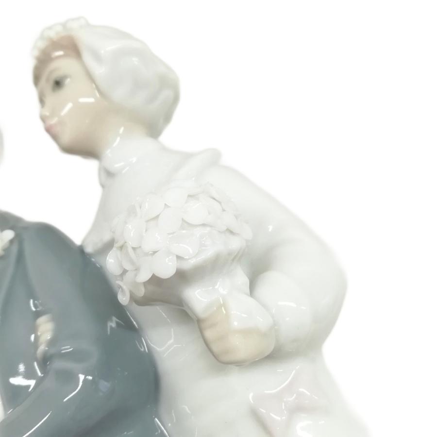 リヤドロ　ウエディング　　4808 絶版品　希少 リヤドロ LLADRO 4808 新郎夫婦 ウェディング 結婚式 フィギュリン