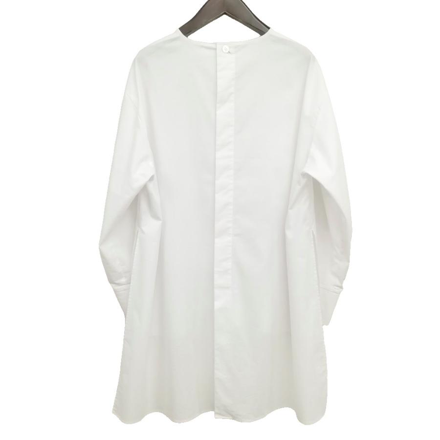 ルフィル LE PHIL 22SS バックボタン ロング シャツ ブラウス FREE 