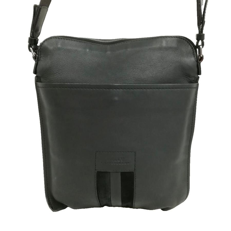 Bally（バリー） レザー ショルダーバッグ ブラック系 メンズ 