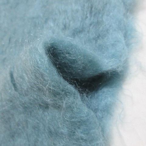 バルミュール キッドモヘアマフラー BALMUIR バルミュール KID MOHAIR キッドモヘア混 マフラー フリンジ