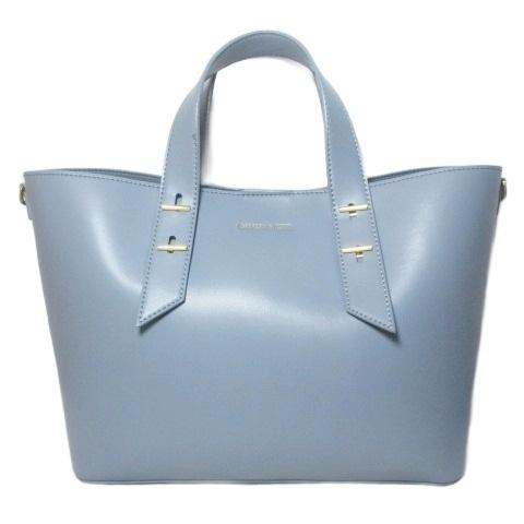 チャールズ&キース CHARLES&KEITH ダブルハンドル スローチーバッグ 