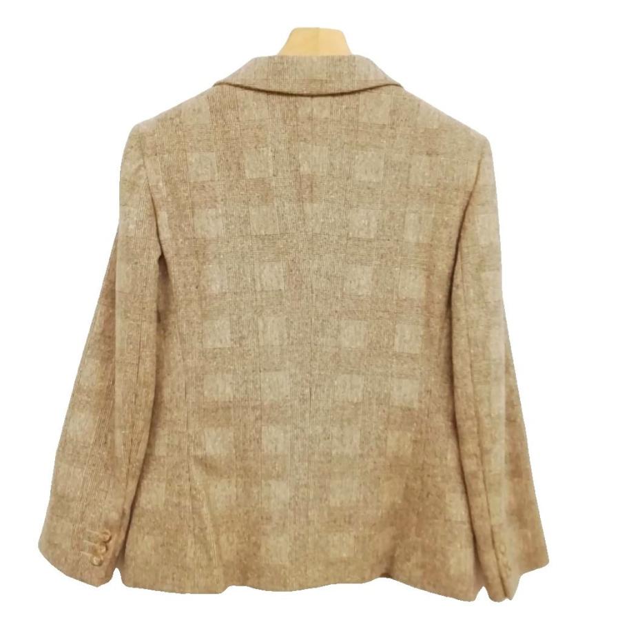 Max Mara（マックスマーラ） 白タグ グレンチェック スカート スーツ 