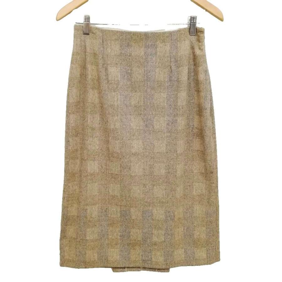 Max Mara（マックスマーラ） 白タグ グレンチェック スカート スーツ 