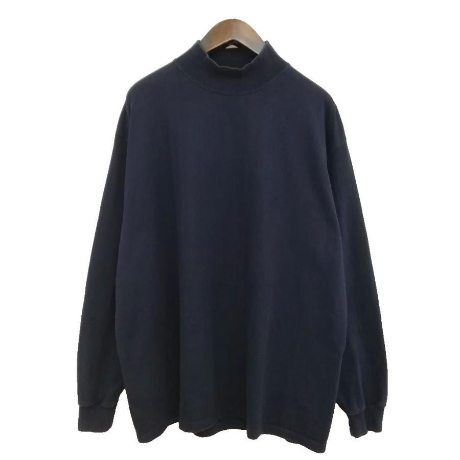 グラフペーパー Graphpaper L/S Mock Neck Tee ロングスリーブ モック