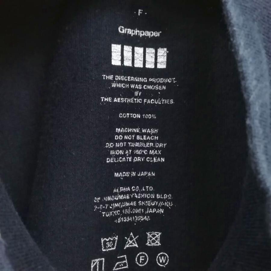 グラフペーパー Graphpaper L/S Mock Neck Tee ロングスリーブ モック