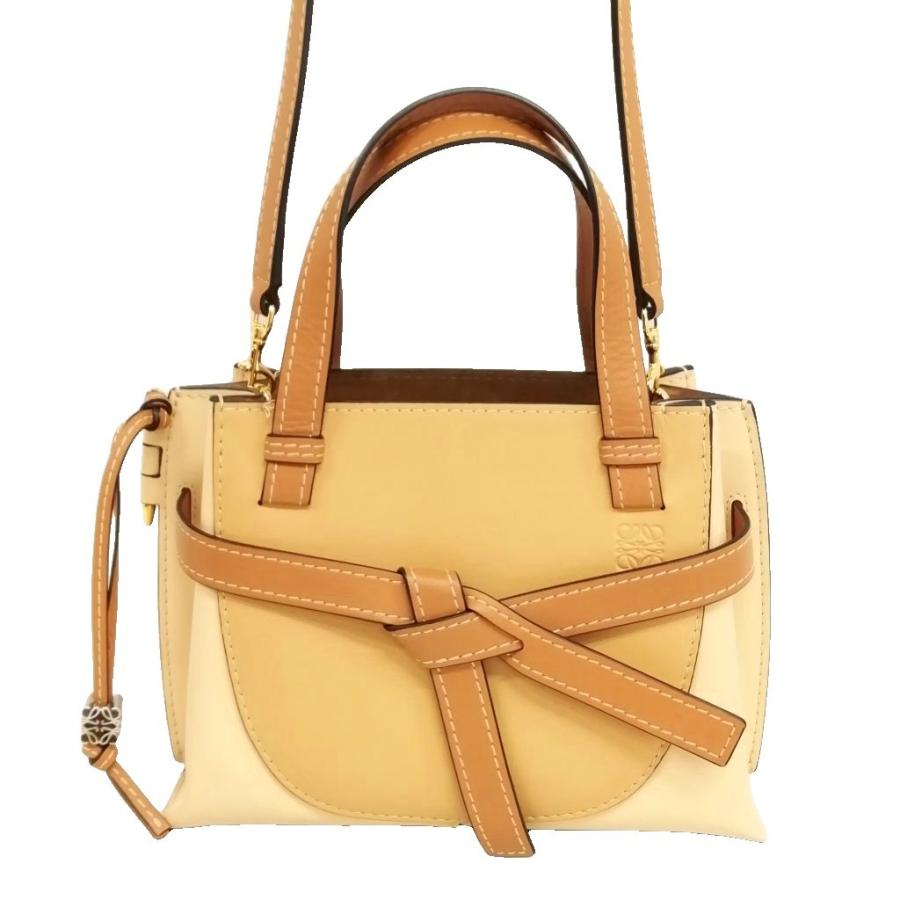 LOEWE（ロエベ） ゲート トップハンドル ミニ 2way ハンドバッグ