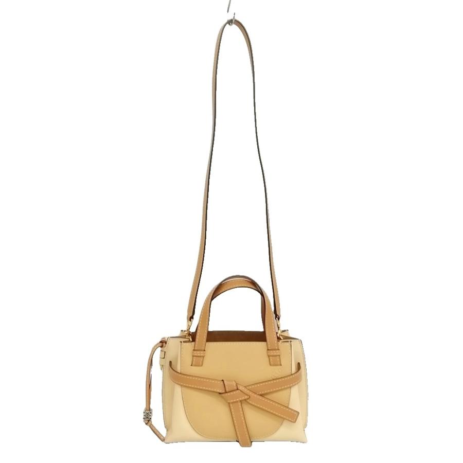 LOEWE（ロエベ） ゲート トップハンドル ミニ 2way ハンドバッグ