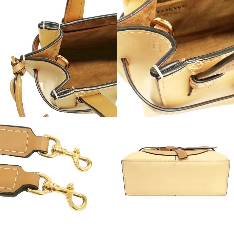LOEWE（ロエベ） ゲート トップハンドル ミニ 2way ハンドバッグ
