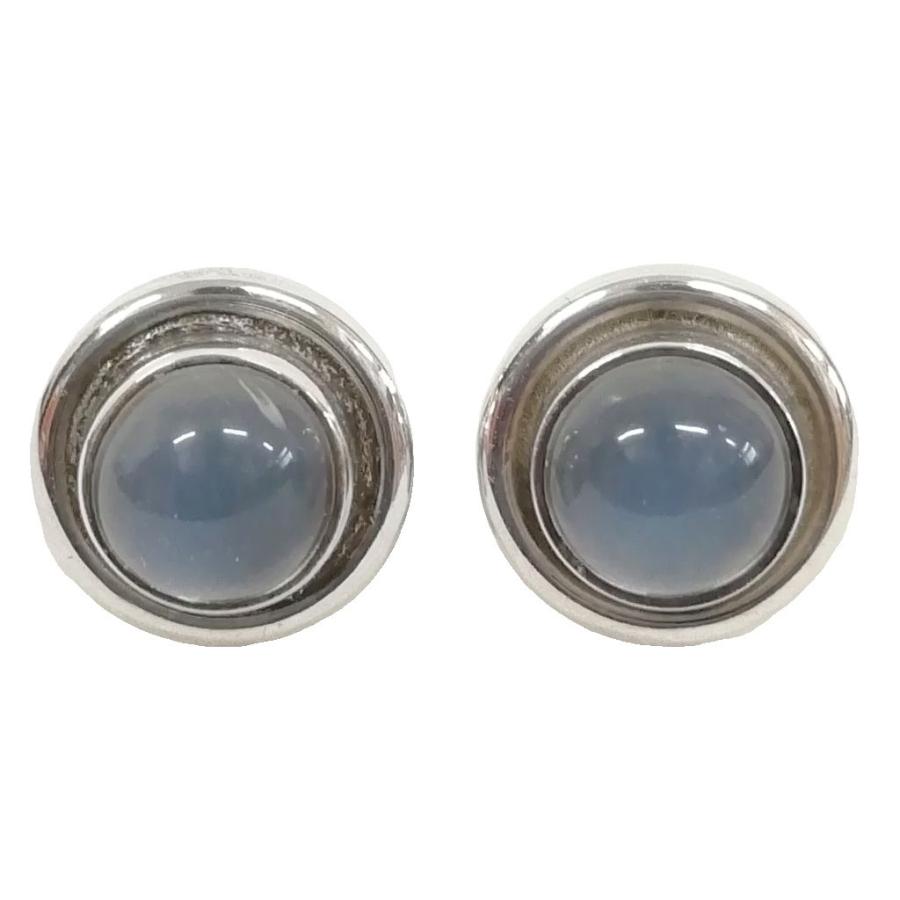 ジョージジェンセン GEORG JENSEN 8 ムーンストーン スタッド ピアス