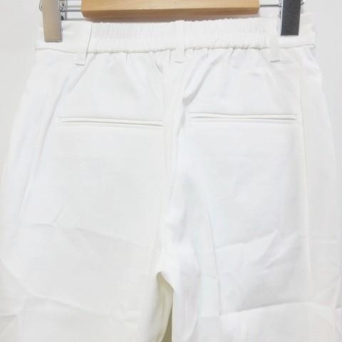 プラステ PLST リネンブレンドスティックパンツ 吸水速乾 UVカット
