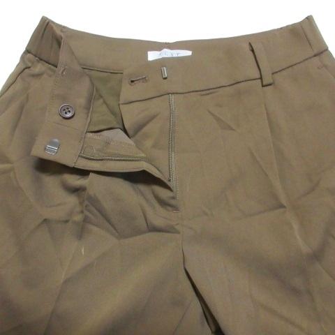 プラステ PLST コンフォートリュクステーパードパンツ ワンタック