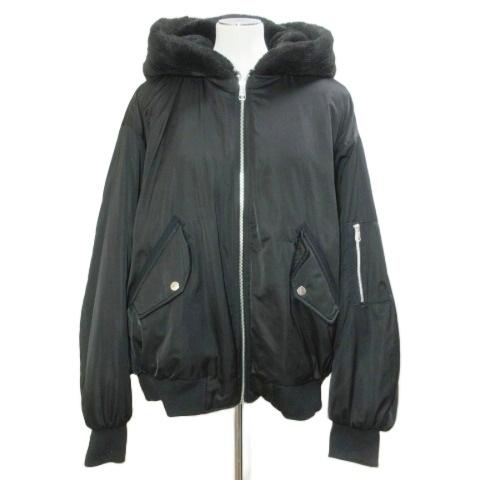 ZARA（ザラ） リバーシブルジャケット ブルゾン ボア フーディー 