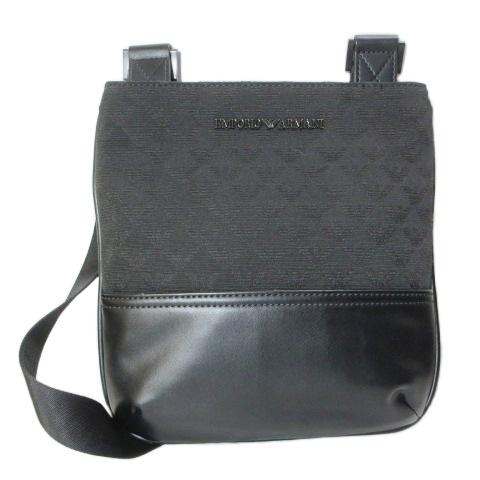 EMPORIO ARMANI エンポリオアルマーニ フラットショルダーバッグ 