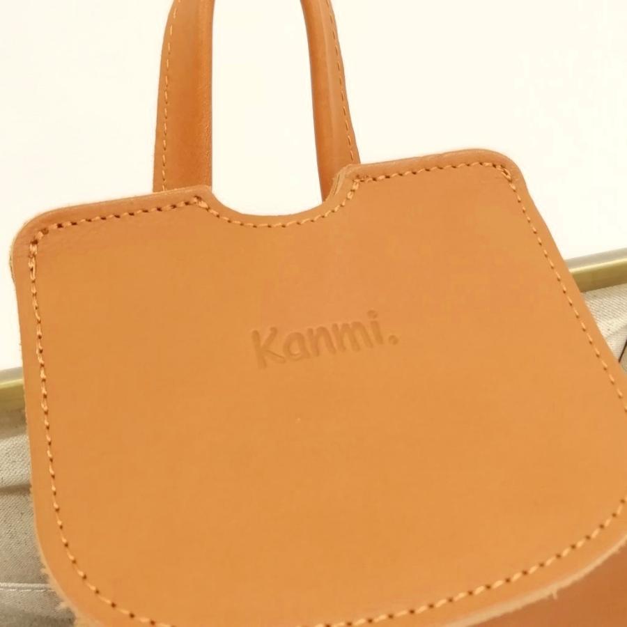 Kanmi. カンミ mukurino がま口 3WAY リュック ショルダーバッグ