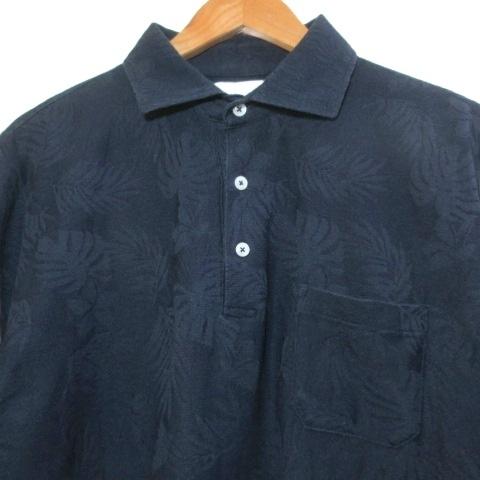 バーニーズニューヨーク BARNEYS NEW YORK 美品 ボタニカルジャガード
