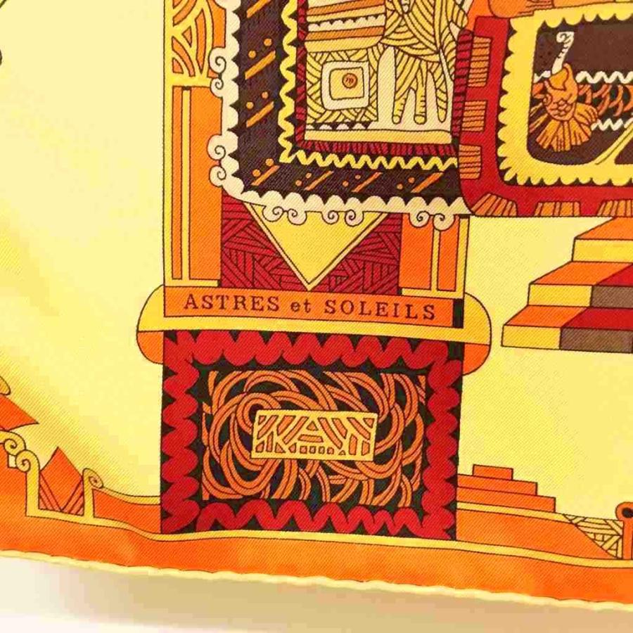 HERMES（エルメス） HERMES ASTRES et SOLEILS 天体と太陽 カレ90 大判
