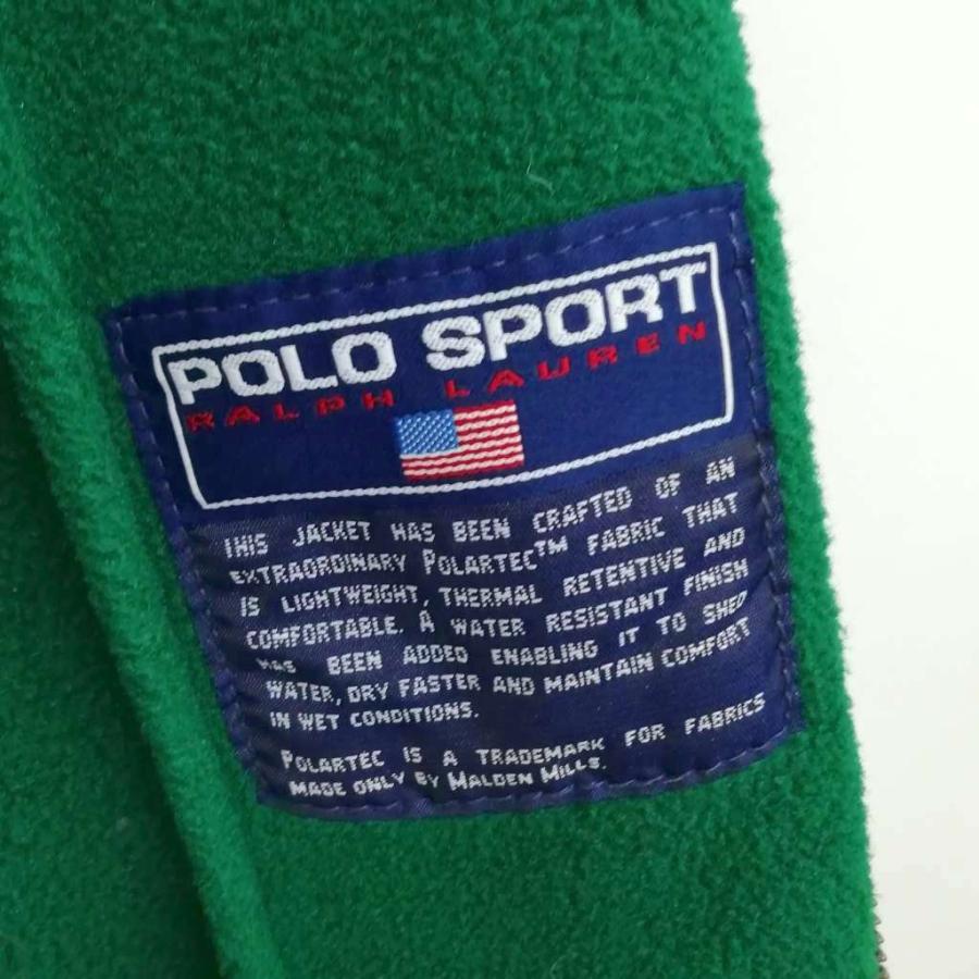 ポロスポーツ POLO SPORT 90s USA製 フリース スイングトップ