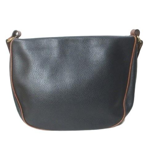 COACH（コーチ） レザーショルダーバッグ シボ革 斜め掛け 鞄 バイ 