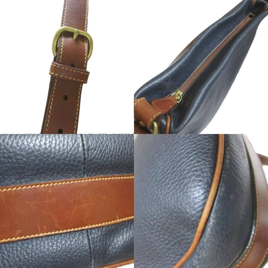COACH（コーチ） レザーショルダーバッグ シボ革 斜め掛け 鞄 バイ 