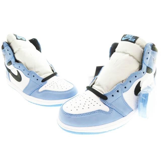 中古 ナイキ Nike Nike Air Jordan 1 Retro High Og University Blue エアジョーダン レトロ ハイ ユニバーシティ ブルー Us8 26 水色 0300 055 ブランド古着販売のベクトル 通販 Yahoo ショッピング
